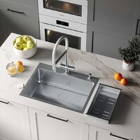 Кухонная мойка Roxen Simple 560220-65 - Превью изображения №2 — Интернет-магазин Time-Shop