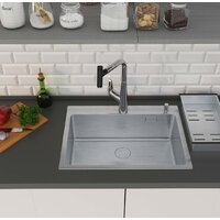Кухонная мойка Roxen Simple 560220-65 - Превью изображения №3 — Интернет-магазин Time-Shop