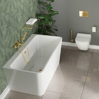 Донный клапан Deante KYYZ10B (золотистый) - Превью изображения №3 — Интернет-магазин Time-Shop