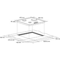 Варочная панель Libhof GH-453 (черный) - Превью изображения №8 — Интернет-магазин Time-Shop