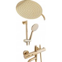 Душевая система  Rea Lungo REA-P4114 (золотой) - Превью изображения №2 — Интернет-магазин Time-Shop