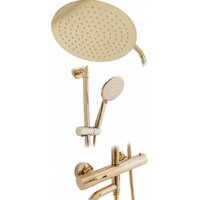 Душевая система  Rea Lungo REA-P4114 (золотой) - Превью изображения №2 — Интернет-магазин Time-Shop