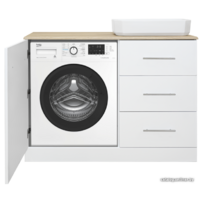  Misty Респект -120 Тумба с 3 ящ. под стиральную машину правая - Э-Рес01120-13ЯП - Превью изображения №2 — Интернет-магазин Time-Shop