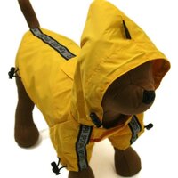 Дождевик для животных Puppia Base Jumper PEAF-RM03-YE-3L (желтый) - Превью изображения №3 — Интернет-магазин Time-Shop