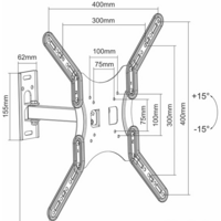 Кронштейн для телевизора MasterKron PLA17-441 - Превью изображения №2 — Интернет-магазин Time-Shop