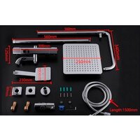 Душевая система  Gappo G2491 (хром) - Превью изображения №3 — Интернет-магазин Time-Shop