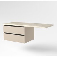  Дабер Тумба под умывальник Т3.8.0.17Ч (бежевый/черный) - Превью изображения №2 — Интернет-магазин Time-Shop