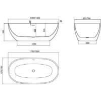 Ванна Grossman GR-2403 Classic 150x78 - Превью изображения №7 — Интернет-магазин Time-Shop