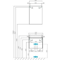  Акватон Тумба с умывальником Асти 55 1A2631V0AX2B0 - Превью изображения №13 — Интернет-магазин Time-Shop