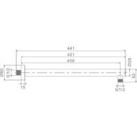 Душевая система  Raglo R20272.093142 - Превью изображения №7 — Интернет-магазин Time-Shop