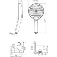 Душевая система  Raglo R20272.093142 - Превью изображения №8 — Интернет-магазин Time-Shop