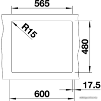 Кухонная мойка Blanco Legra 6 523334 (белый) - Превью изображения №3 — Интернет-магазин Time-Shop