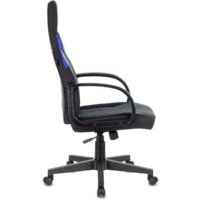 Игровое (геймерское) кресло Zombie RUNNER (черный/синий) - Превью изображения №3 — Интернет-магазин Time-Shop