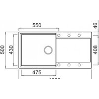 Кухонная мойка Elleci Easy 480 Bianco Antico 62 - Превью изображения №2 — Интернет-магазин Time-Shop