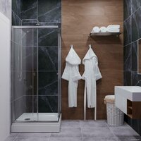 Душевой уголок Triton Вента Хром А1 100х100 без поддона (прозрачное стекло) - Превью изображения №8 — Интернет-магазин Time-Shop