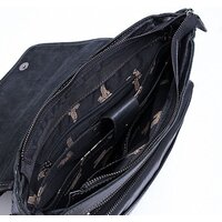 Портфель Poshete 253-7501-24-BLK (черный) - Превью изображения №4 — Интернет-магазин Time-Shop