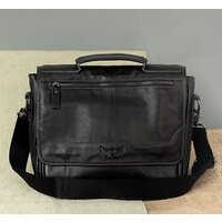 Портфель Poshete 253-7501-24-BLK (черный) - Превью изображения №10 — Интернет-магазин Time-Shop