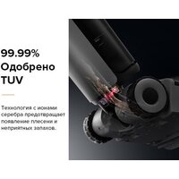 Вертикальный моющий пылесос Roborock Wet and Dry Vacuum Cleaner F25 ALT WD5M4A (с русской озвучкой, черный) - Превью изображения №20 — Интернет-магазин Time-Shop