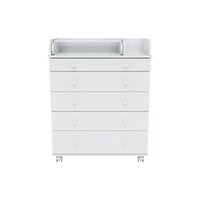 Детский комод Incanto Oskar V 800/5 PK-0004/0 (белый) - Превью изображения №11 — Интернет-магазин Time-Shop