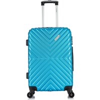 Чемодан-спиннер L'Case New-Delhi BCP-1205 7468 (M, светло-синий) - Превью изображения №2 — Интернет-магазин Time-Shop