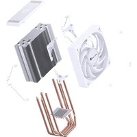 Кулер для процессора Jonsbo CR-1000E (белый) - Превью изображения №18 — Интернет-магазин Time-Shop