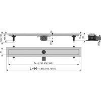 Трап/канал Alcaplast APZ13-Double9-950 - Превью изображения №2 — Интернет-магазин Time-Shop