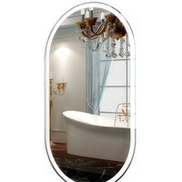 Пекам Зеркало Iva 1 45x90 Iva1-45x90 (c подсветкой, с механической клавишей включения)