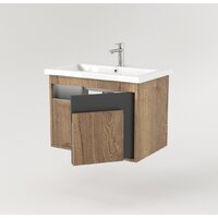  Дабер Тумба под умывальник 016 WeltWasser Deilbach 7517-70 Т16.7W.0.22_light (с подсветкой, дуб галифакс/серый) - Превью изображения №3 — Интернет-магазин Time-Shop