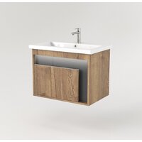  Дабер Тумба под умывальник 016 WeltWasser Deilbach 7517-70 Т16.7W.0.22_light (с подсветкой, дуб галифакс/серый) - Превью изображения №2 — Интернет-магазин Time-Shop