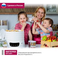 Сушилка для овощей и фруктов Мастерица EFD-6001 - Превью изображения №6 — Интернет-магазин Time-Shop