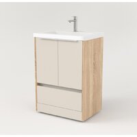  Дабер Тумба под умывальник 017 Тобага/Эридан/Артвин 60 Т17.6Т.0.18Б (бежевый/дуб бардолино/белый) - Превью изображения №2 — Интернет-магазин Time-Shop