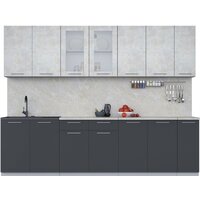 Интерлиния Мила 27 (бетон лайт/антрацит/опал светлый)