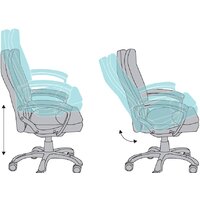 Офисное кресло Бюрократ CH-868LT (черный) - Превью изображения №5 — Интернет-магазин Time-Shop