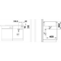 Кухонная мойка Blanco Axia III XL 6 S 527052 - Превью изображения №3 — Интернет-магазин Time-Shop