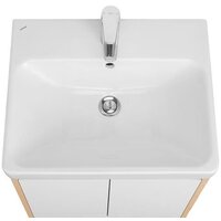  Акватон Тумба с умывальником Сканди Doors 55 1A2788K0SDB20 (белый/дуб верона) - Превью изображения №5 — Интернет-магазин Time-Shop