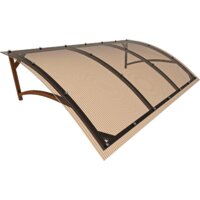 Импласт Скат 2000х950 Тонированный в полимерной краске (с сотовым поликарбонатом 6мм)