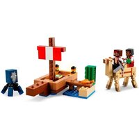 Конструктор LEGO Minecraft 21259 Путешествие на пиратском корабле - Превью изображения №2 — Интернет-магазин Time-Shop