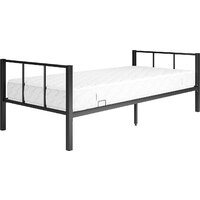 Двухъярусная кровать Князев Мебель Турнео 1 ТУ1.90.200.Ч (черный муар) - Превью изображения №4 — Интернет-магазин Time-Shop