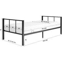 Двухъярусная кровать Князев Мебель Турнео 1 ТУ1.90.200.Ч (черный муар) - Превью изображения №15 — Интернет-магазин Time-Shop