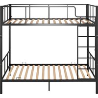 Двухъярусная кровать Князев Мебель Турнео 1 ТУ1.90.200.Ч (черный муар) - Превью изображения №3 — Интернет-магазин Time-Shop