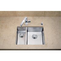 Кухонная мойка Blanco Claron 340/180-U (полированная, правая) - Превью изображения №2 — Интернет-магазин Time-Shop