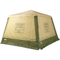 Тент-шатер Camping World Green Hotel Volga 138199 (зеленый/бежевый) - Превью изображения №4 — Интернет-магазин Time-Shop