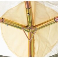 Тент-шатер Camping World Green Hotel Volga 138199 (зеленый/бежевый) - Превью изображения №8 — Интернет-магазин Time-Shop