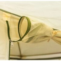 Тент-шатер Camping World Green Hotel Volga 138199 (зеленый/бежевый) - Превью изображения №9 — Интернет-магазин Time-Shop