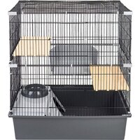 Клетка Дарэленд Craft 60 Шиншилла-2 43062сер-черн - Превью изображения №2 — Интернет-магазин Time-Shop