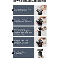 Электробритва Enchen X8S-C - Превью изображения №5 — Интернет-магазин Time-Shop