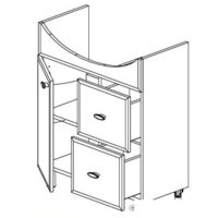  СанитаМебель Тумба под умывальник Лотос 601.700 - Превью изображения №2 — Интернет-магазин Time-Shop