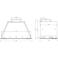 Кухонная вытяжка Elikor Врезной блок Box 50П-1000-Э4Д 290032 (черный) - Превью изображения №10 — Интернет-магазин Time-Shop