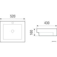 Умывальник WeltWasser Deilbach 4012 - Превью изображения №3 — Интернет-магазин Time-Shop
