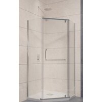 RGW PA-81 90x90 (хром/прозрачное стекло)